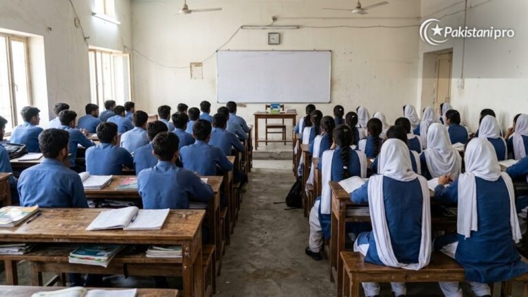 1st year result 2026: students sitting in a classroom (AI illustration)