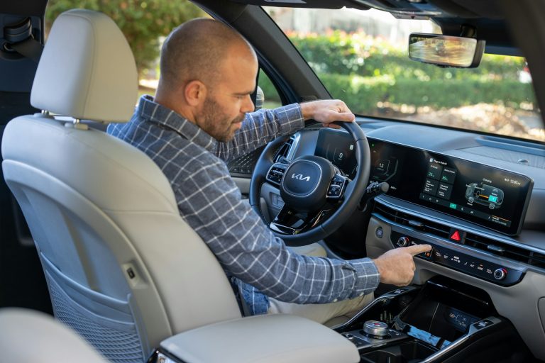 Kia Stonic price in Pakistan – representational image of a driver in a car