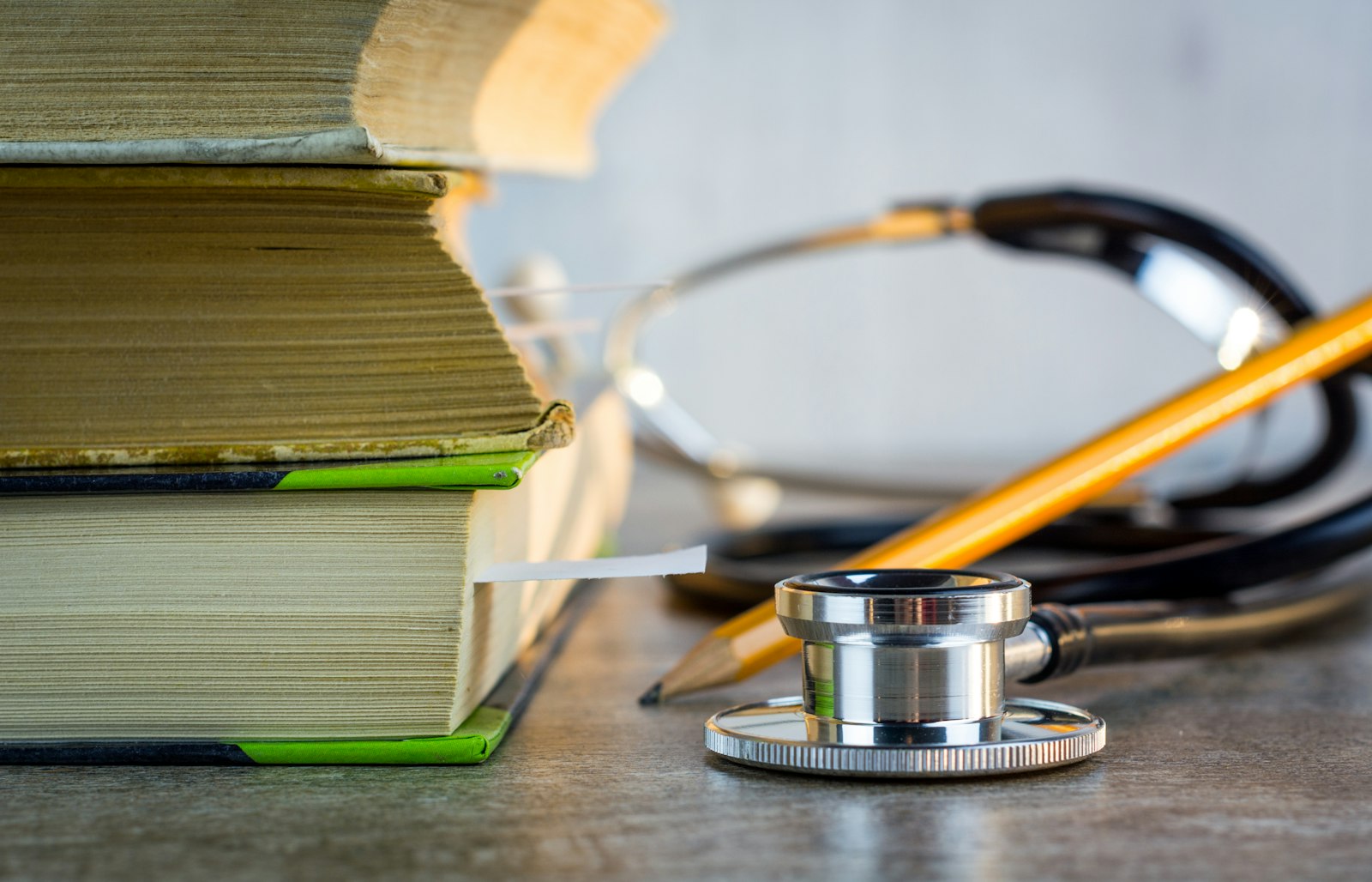 MDCAT 2026 result – a stethoscope on a pile of books